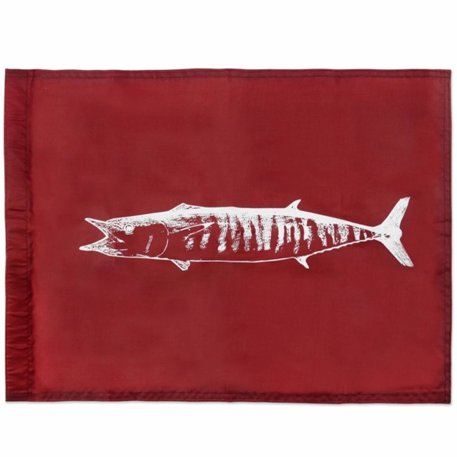 Saltwater Tools * | C&H Lures Flag, Wahoo, 18 In X 12 In / 45.7 Cm X 30.4 Cm