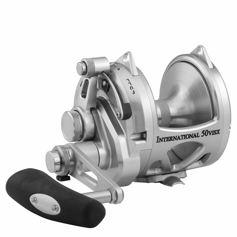 Trolling Reels * | Penn International 50 Visxs Reel Int50Visxs Silver