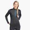 Womens * | Kuhl Kaskade Zip Neck Pavement