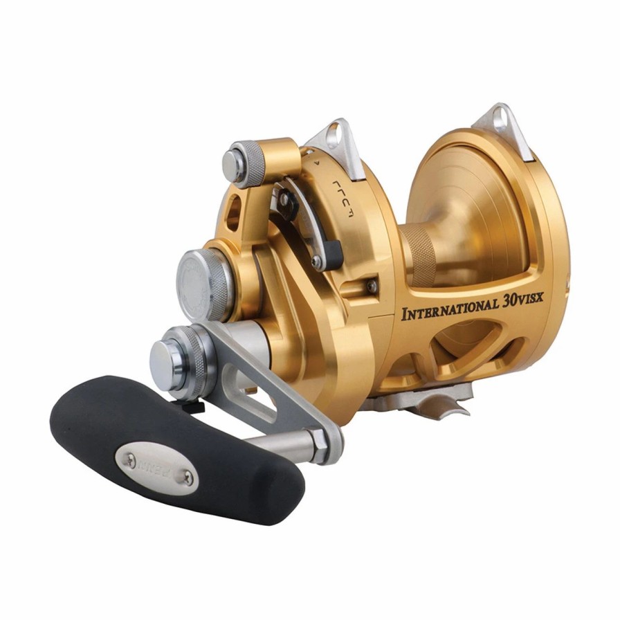 Trolling Reels * | Penn International 30 Visx Reel Int30Visx Gold