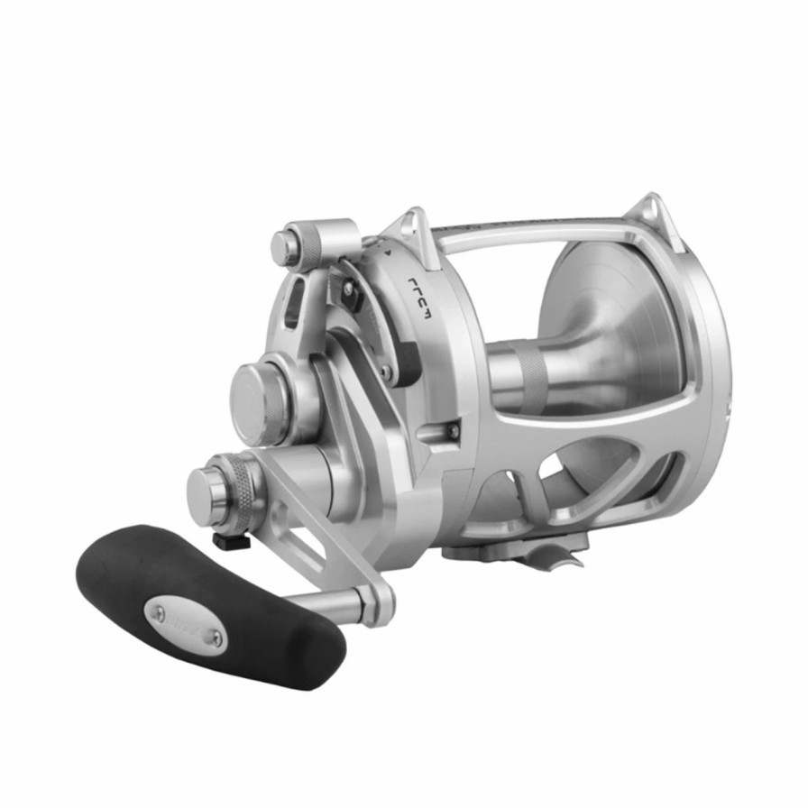 Trolling Reels * | Penn 50 Visws Int50Visws 2-Speed Conventinal Reel Silver