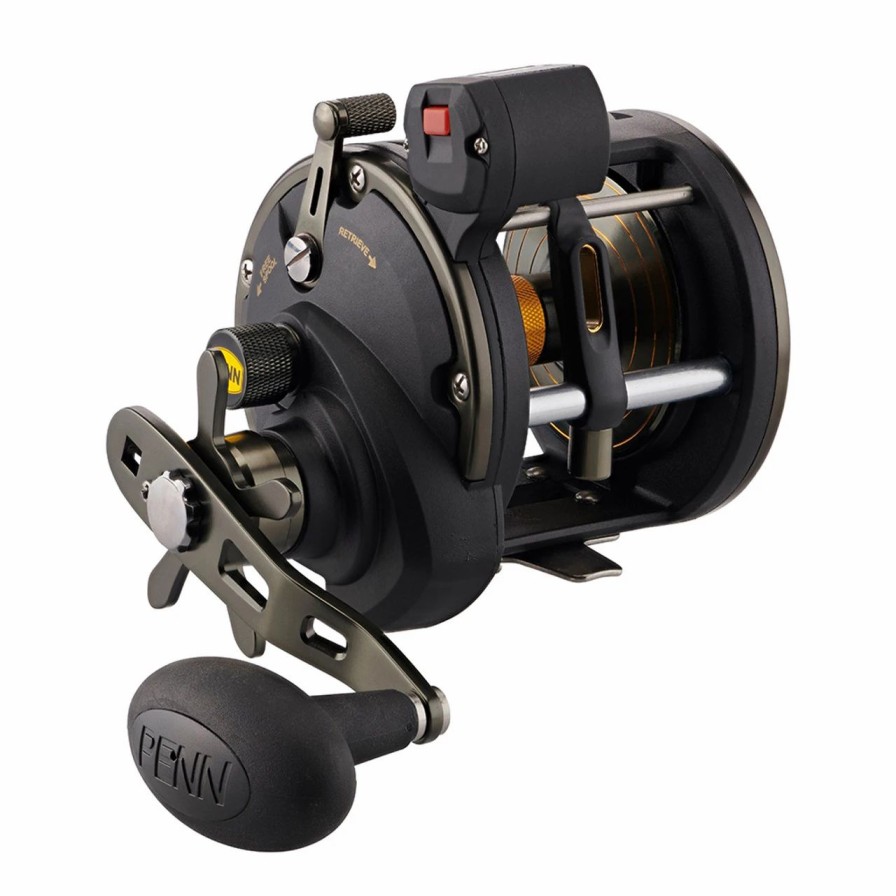 Trolling Reels * | Penn Sqlii30Lwlc Squall Ii Level Wind Reel W/Line Counter