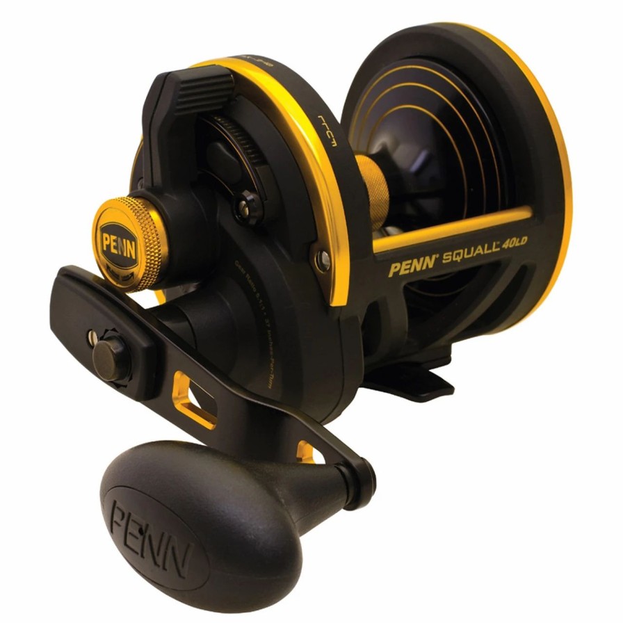 Trolling Reels * | Penn Sql40Ld Squall Lever Drag Reel