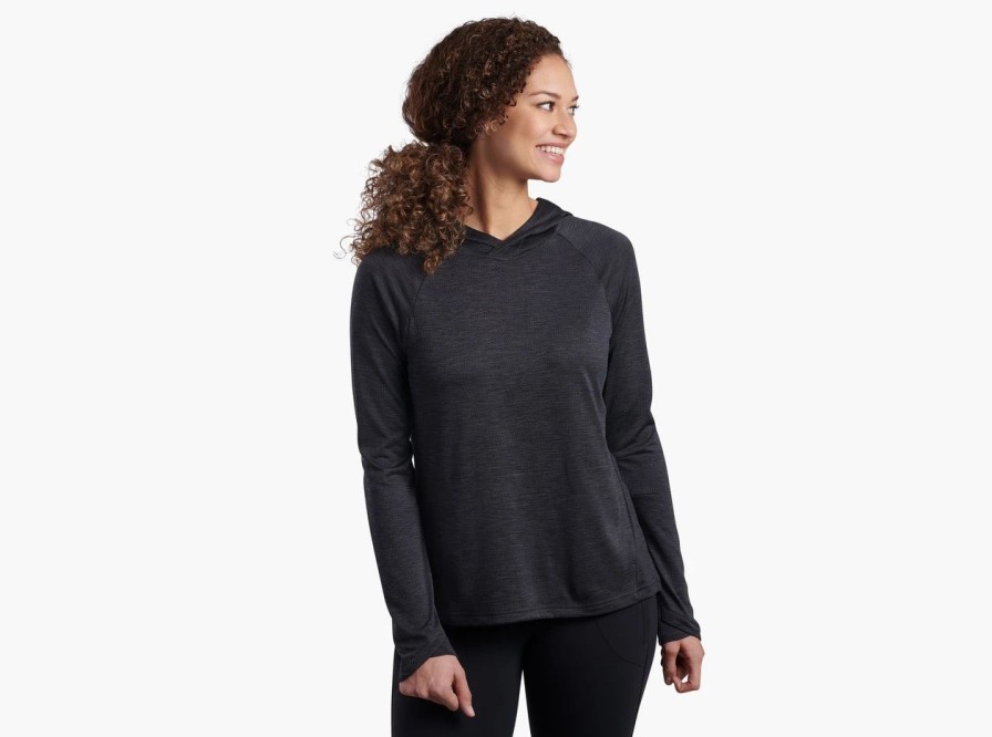 Womens * | Kuhl Engineered Hoody Black