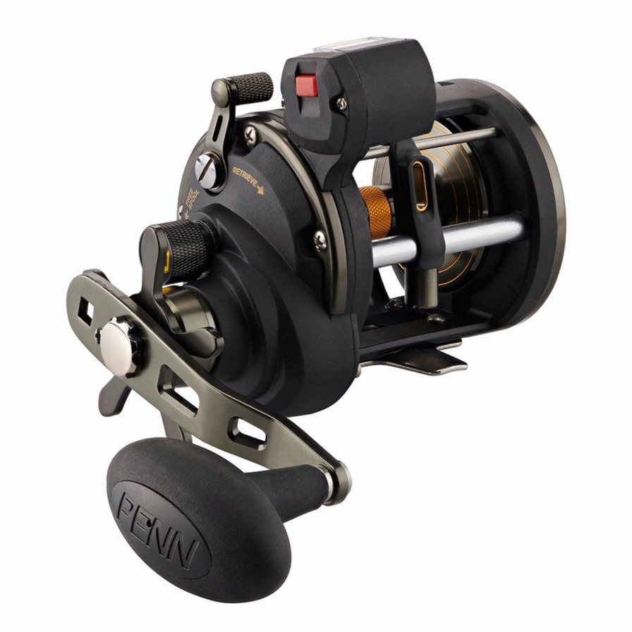 Trolling Reels * | Penn Sqlii15Lwlc Squall Ii Level Wind Reel W/Line Counter