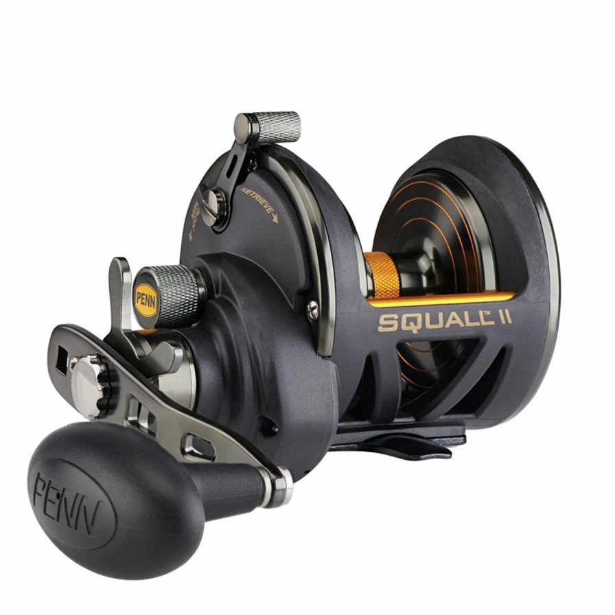 Trolling Reels * | Penn Squall Ii Star Drag Conventional Reel Sqlii25Nsd