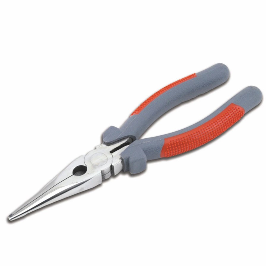 Saltwater Tools * | Afw American Fishing Wire Afw Stainless Steel Long Nose Pliers 8 In / 20 Cm