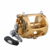 Trolling Reels * | Penn 80 Visw Int80Visw 2-Speed Conventional Reel Gold