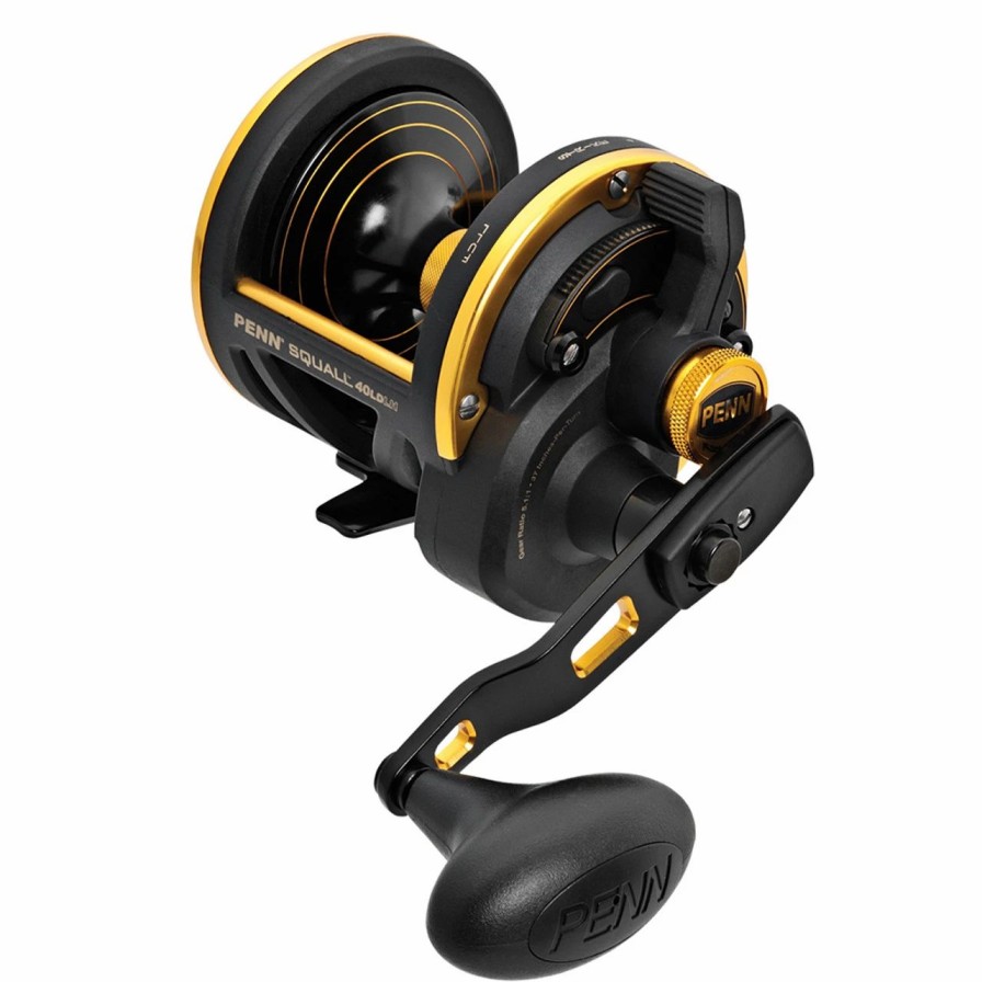 Trolling Reels * | Penn Sql40Ldlh Squall Lever Drag Reel Left Hand