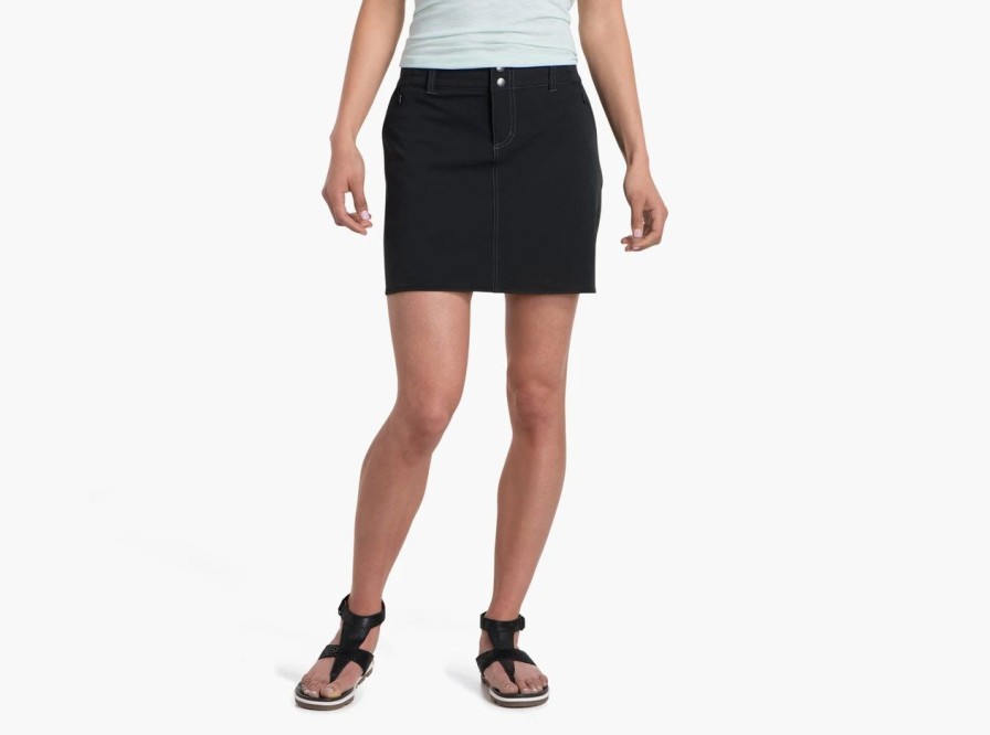 Womens * | Kuhl Strattus Skort Black